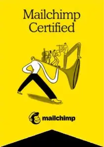 Mailchimp foundations certified badge