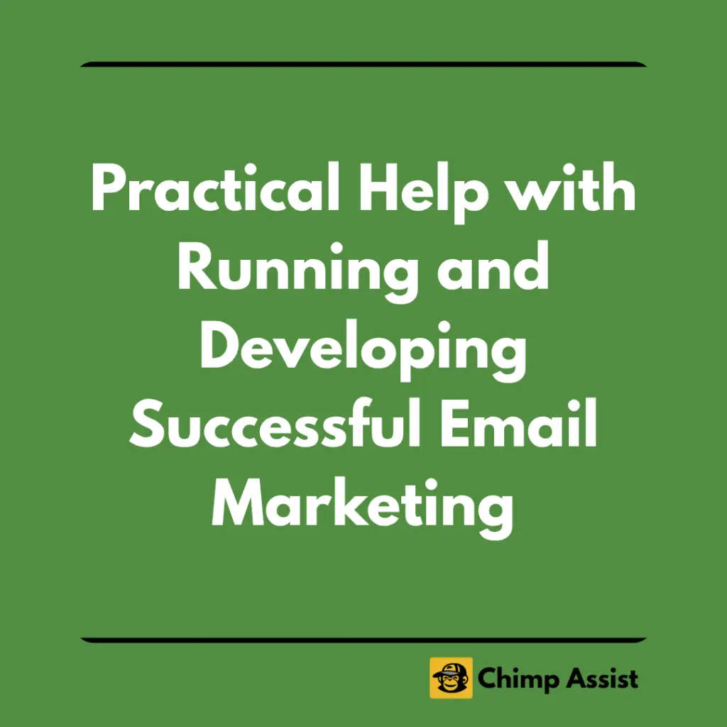 Practical help with running and developing successful email marketing